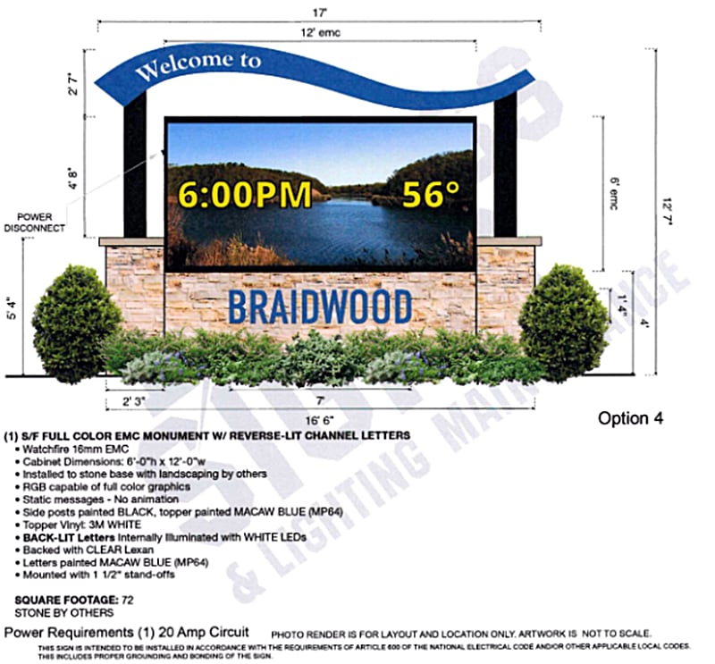 Braidwood approves funding application for Lighthouse Cove multi-use trail — Shaw Local News Network